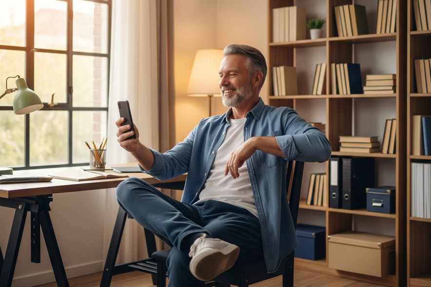 Online or Phone coaching or hypnotherapy sessions are super convenient